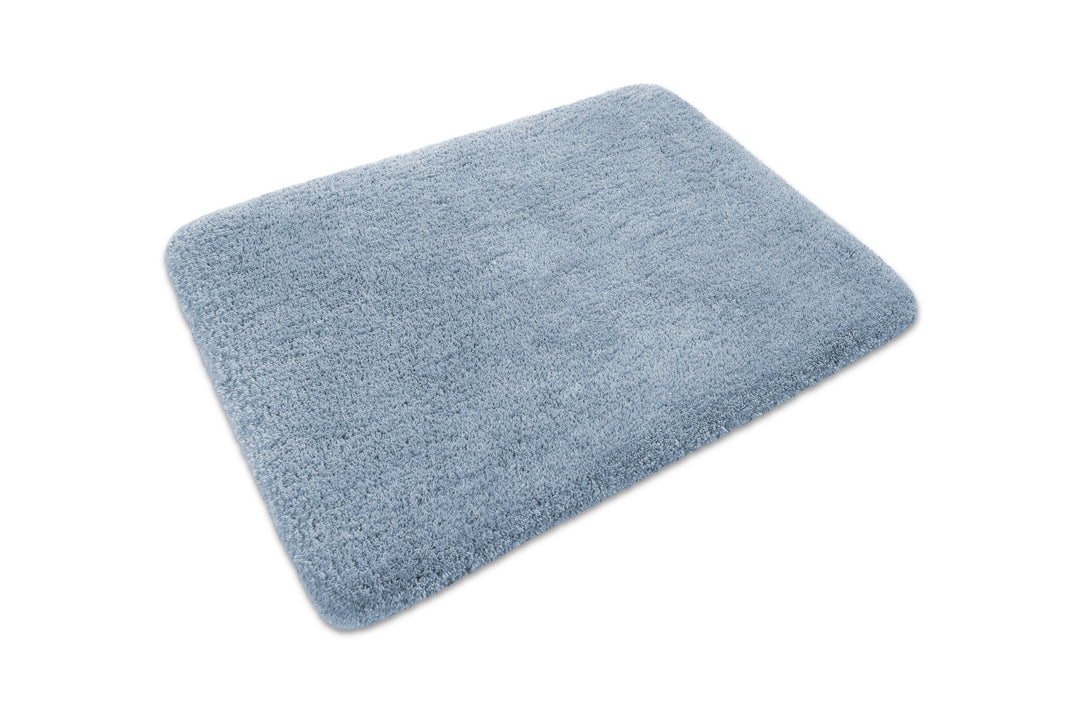 Porto Azzurro Badteppich rauch blau Hochflor rechteckig