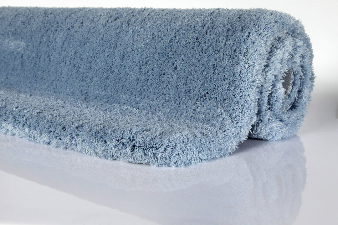 Porto Azzurro Badteppich rauch blau Hochflor rechteckig