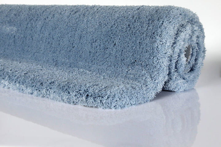Porto Azzurro Badteppich rauch blau Hochflor rechteckig