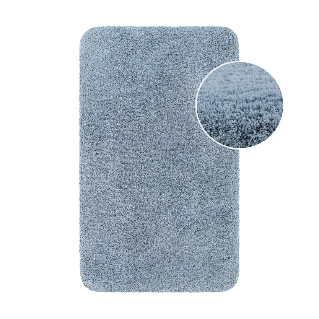 Porto Azzurro Badteppich rauch blau Hochflor rechteckig