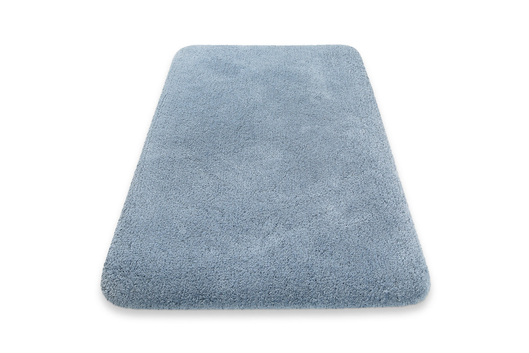 Porto Azzurro Badteppich rauch blau Hochflor rechteckig