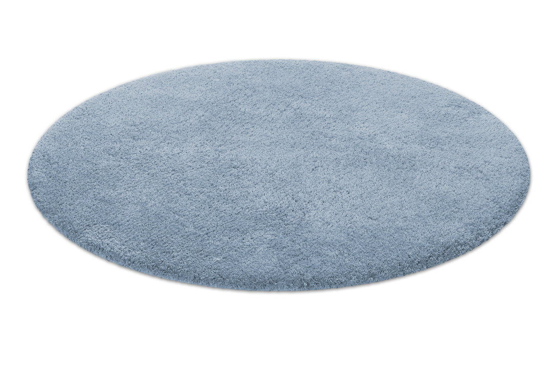 Porto Azzurro Badteppich rauch blau Hochflor rund