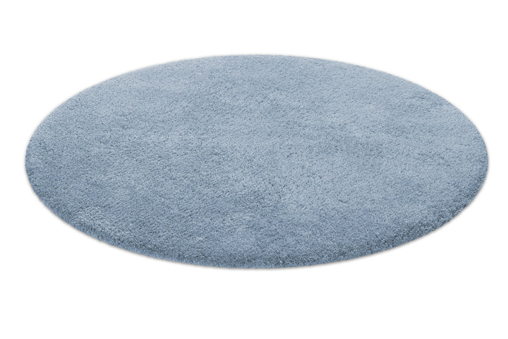 Porto Azzurro Badteppich rauch blau Hochflor rund