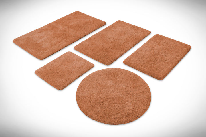 Porto Azzurro Badteppich terracotta Hochflor rechteckig