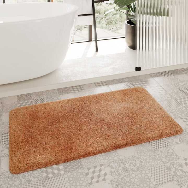 Porto Azzurro Badteppich terracotta Hochflor rechteckig