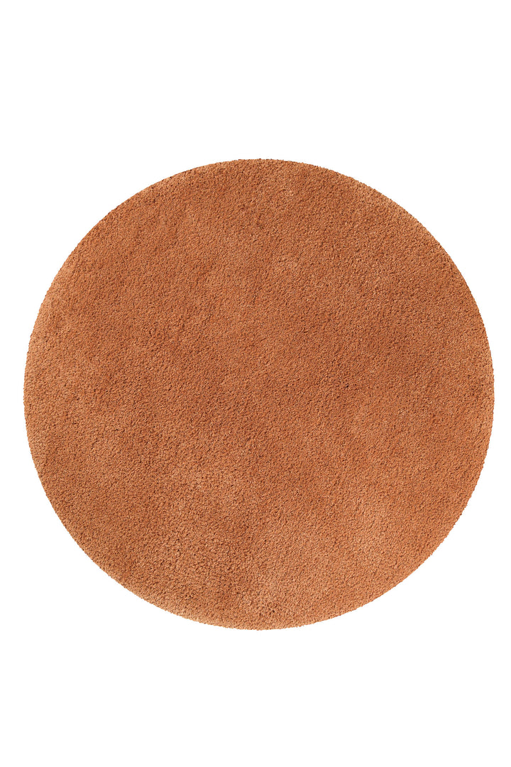 Porto Azzurro Badteppich terracotta Hochflor rund