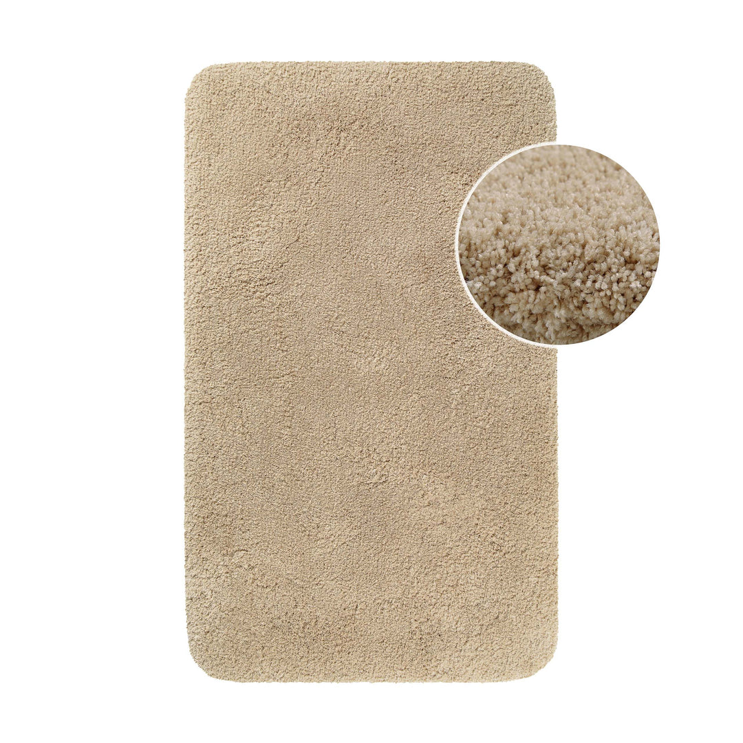 Porto Azzurro Badteppich cappuccino beige Hochflor rechteckig