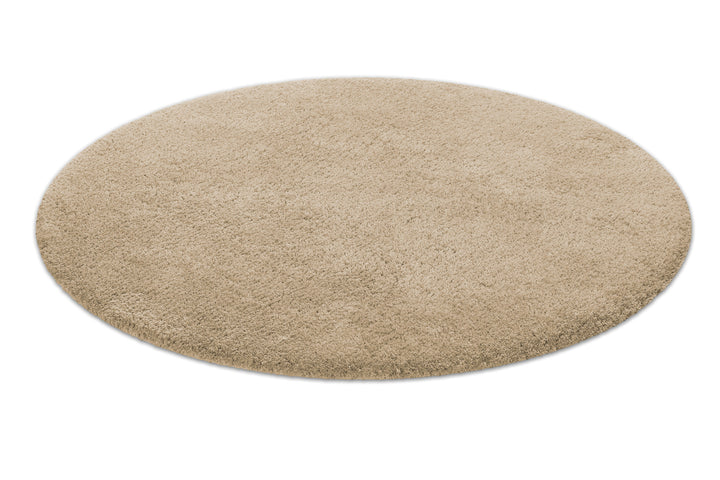 Porto Azzurro Badteppich cappuccino beige Hochflor rund