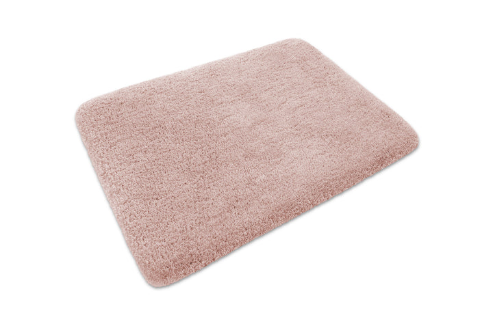 Porto Azzurro Badteppich puder rosa Hochflor rechteckig