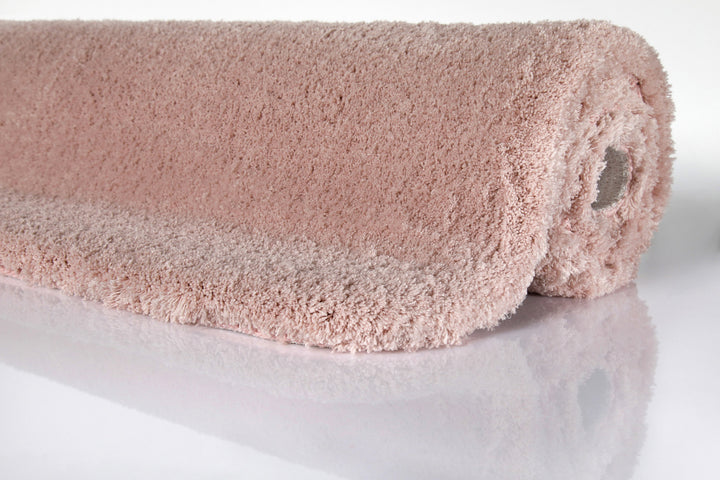 Porto Azzurro Badteppich puder rosa Hochflor rechteckig