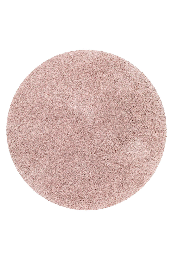 Porto Azzurro Badteppich puder rosa Hochflor rund