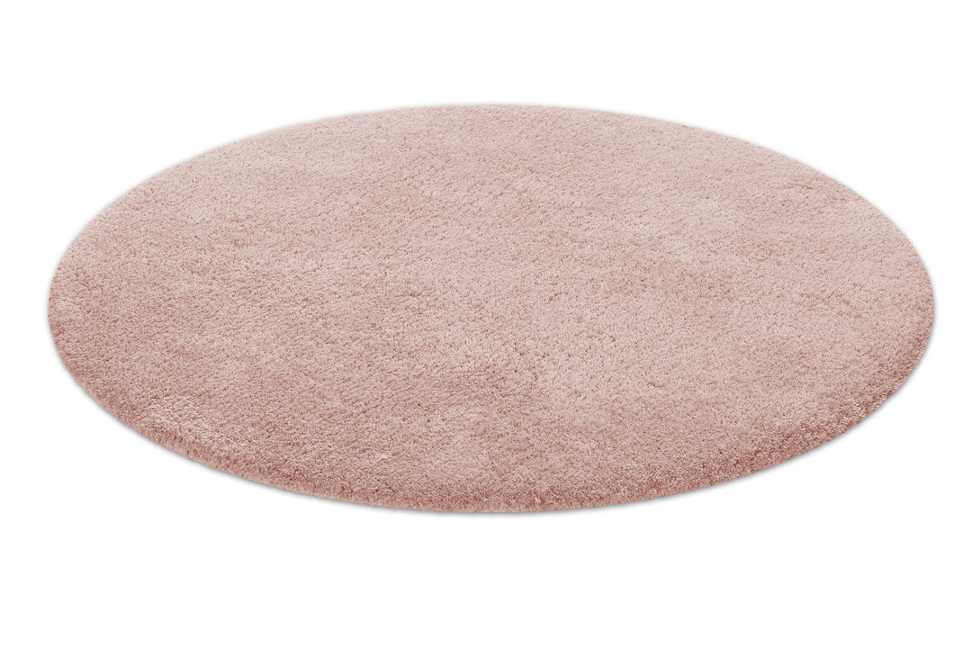 Porto Azzurro Badteppich puder rosa Hochflor rund