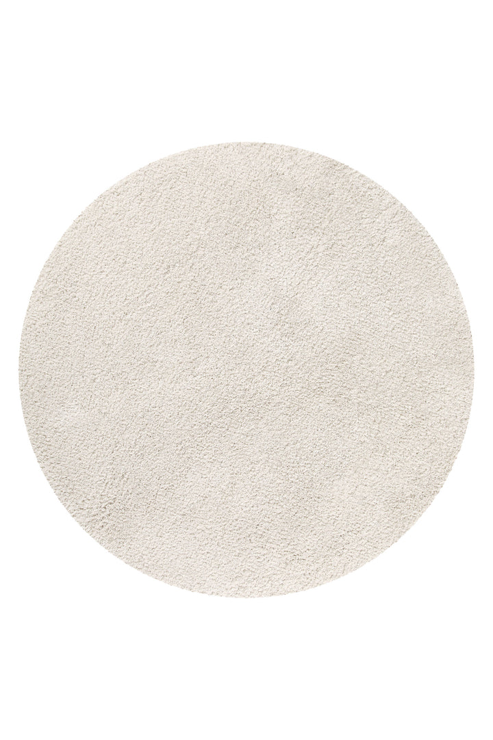 Porto Azzurro Badteppich elfenbein Hochflor rund