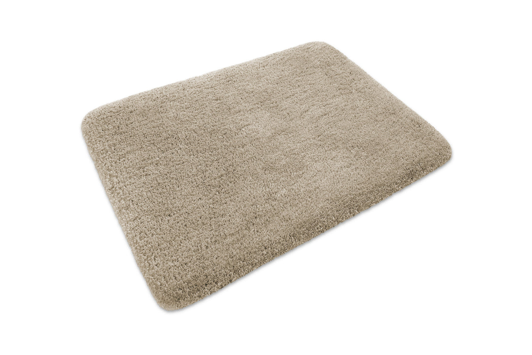 Porto Azzurro Badteppich hell taupe Hochflor rechteckig