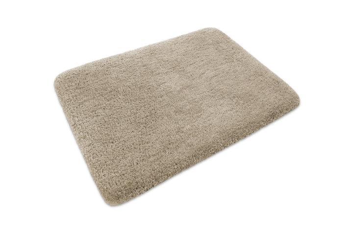 Porto Azzurro Badteppich hell taupe Hochflor rechteckig