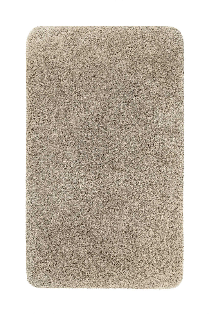 Porto Azzurro Badteppich hell taupe Hochflor rechteckig