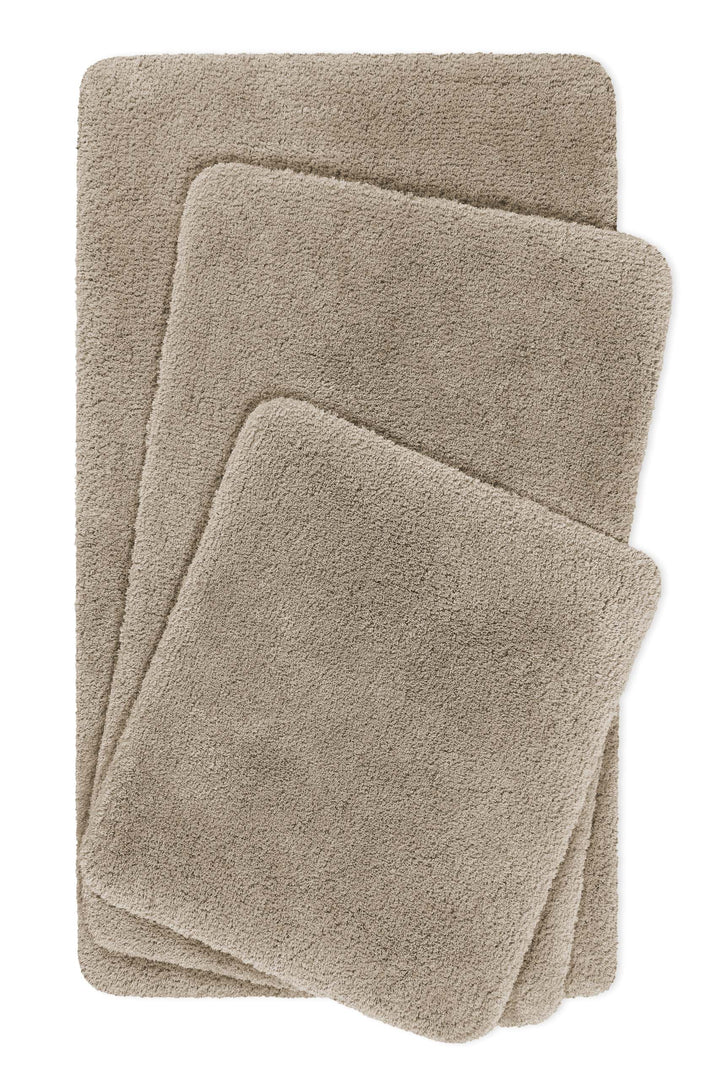 Porto Azzurro Badteppich hell taupe Hochflor rechteckig