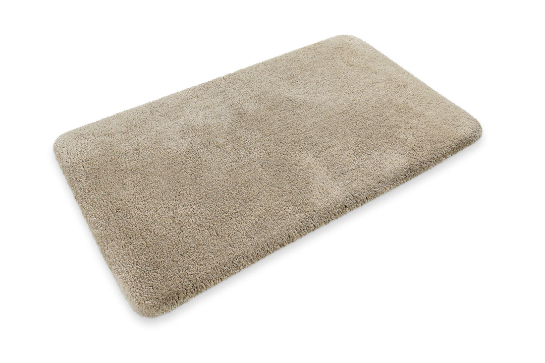 Porto Azzurro Badteppich hell taupe Hochflor rechteckig