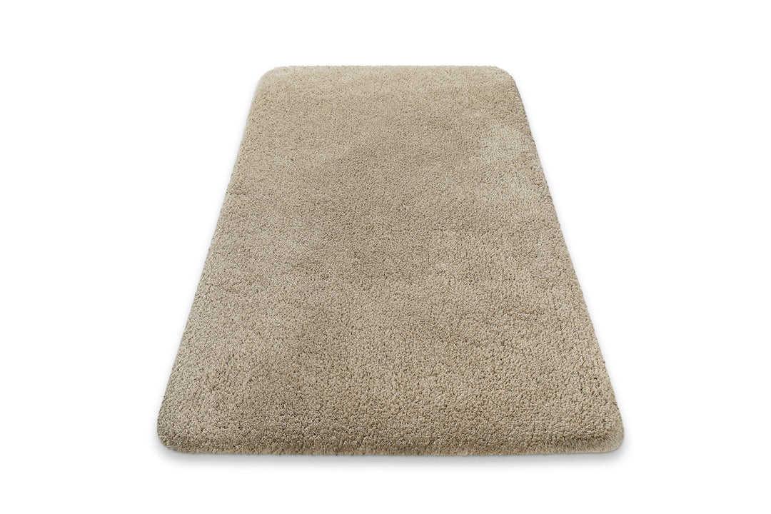 Porto Azzurro Badteppich hell taupe Hochflor rechteckig