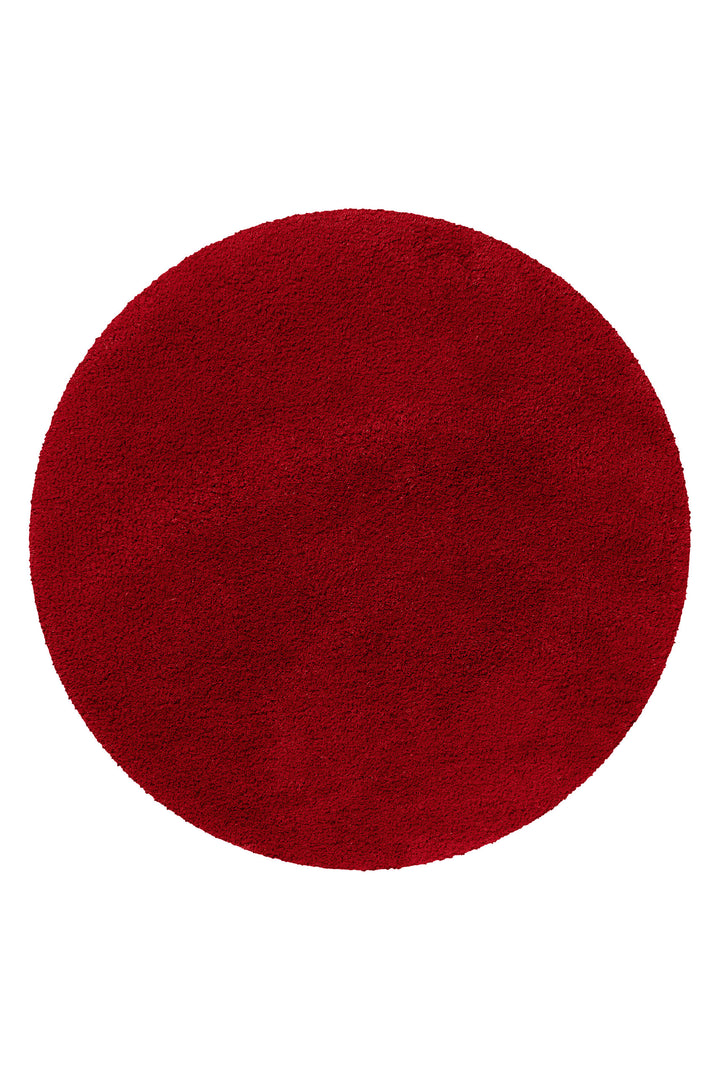 Porto Azzurro Badteppich kamin rot Hochflor rund