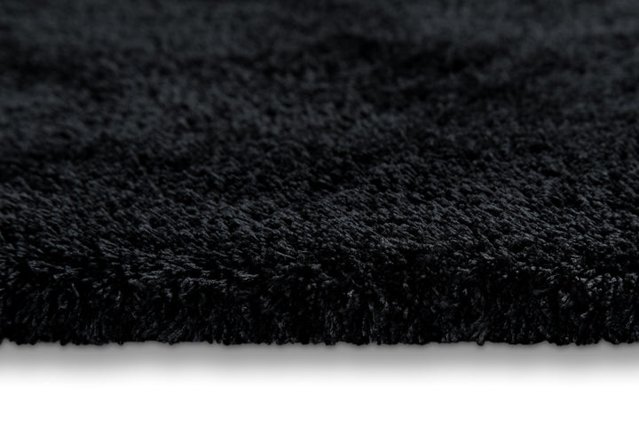 Porto Azzurro Badteppich anthrazit schwarz Hochflor rechteckig