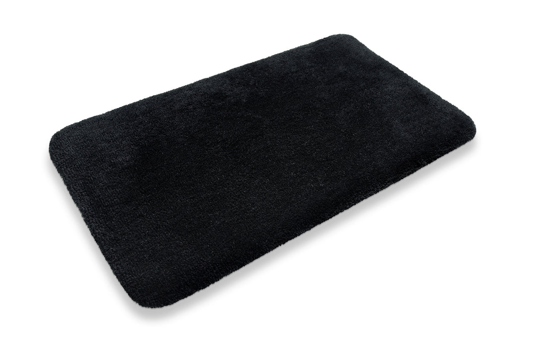 Porto Azzurro Badteppich anthrazit schwarz Hochflor rechteckig