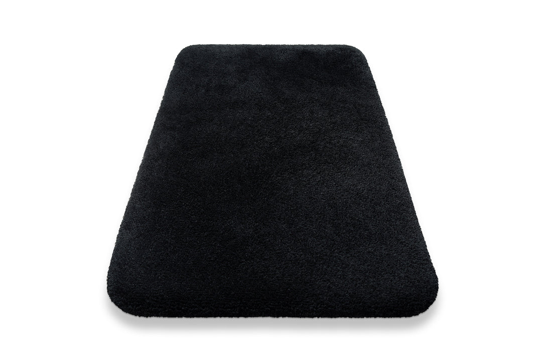 Porto Azzurro Badteppich anthrazit schwarz Hochflor rechteckig