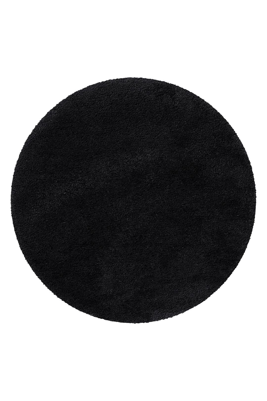 Porto Azzurro Badteppich anthrazit schwarz Hochflor rund