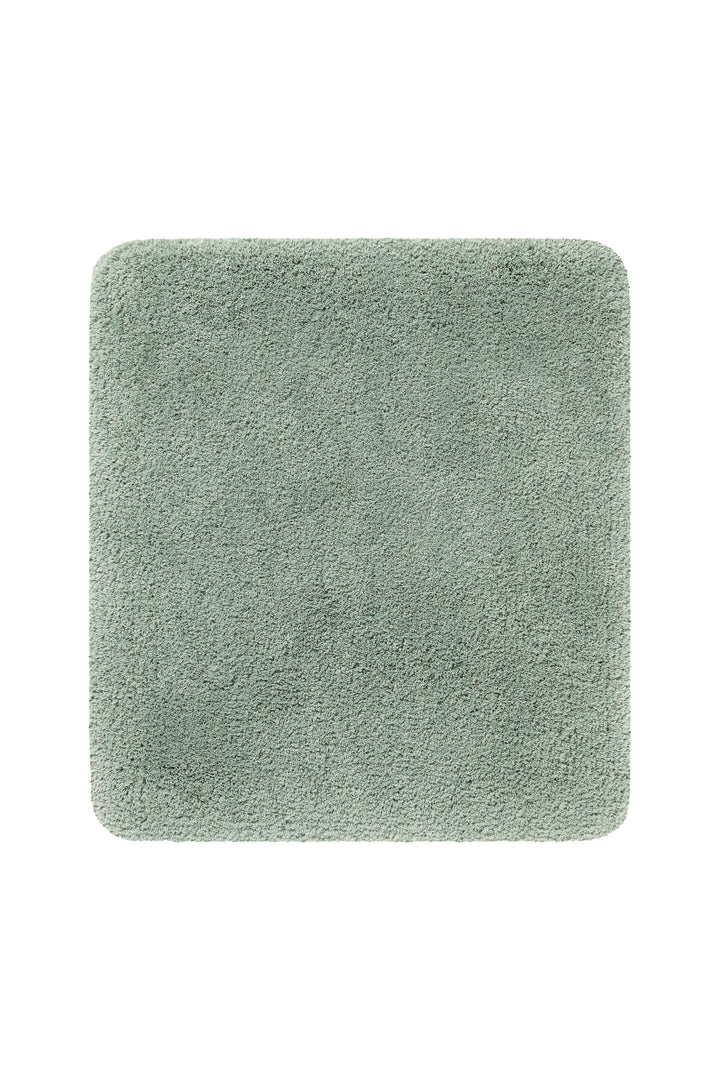 Porto Azzurro Badteppich salbei grün Hochflor rechteckig