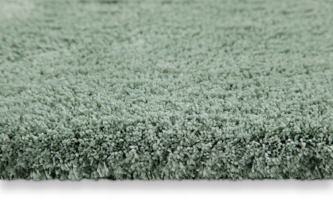 Porto Azzurro Badteppich salbei grün Hochflor rechteckig
