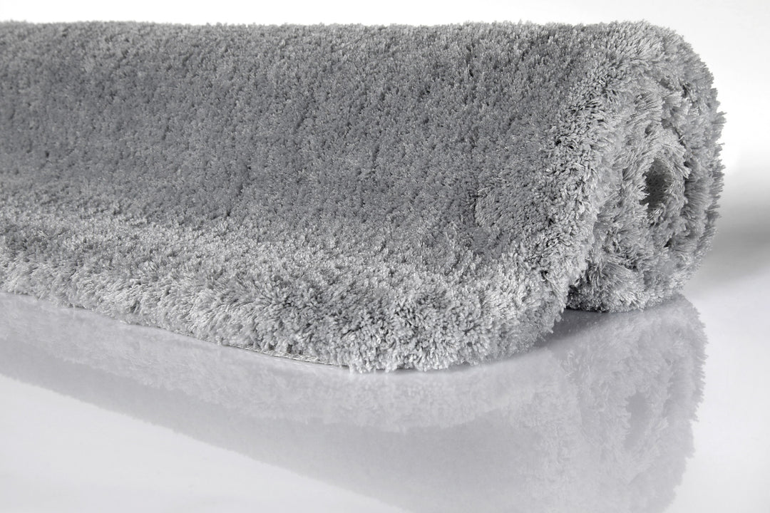 Porto Azzurro Badteppich mittel grau Hochflor rechteckig