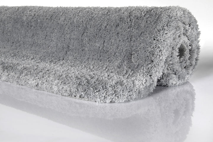 Porto Azzurro Badteppich mittel grau Hochflor rechteckig