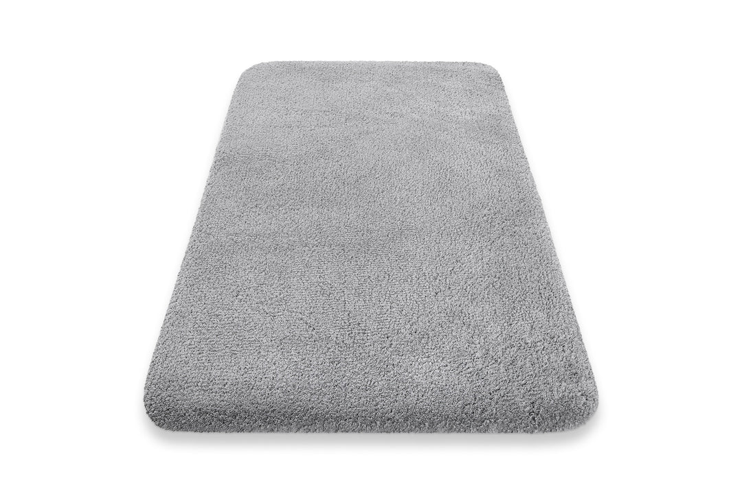 Porto Azzurro Badteppich mittel grau Hochflor rechteckig