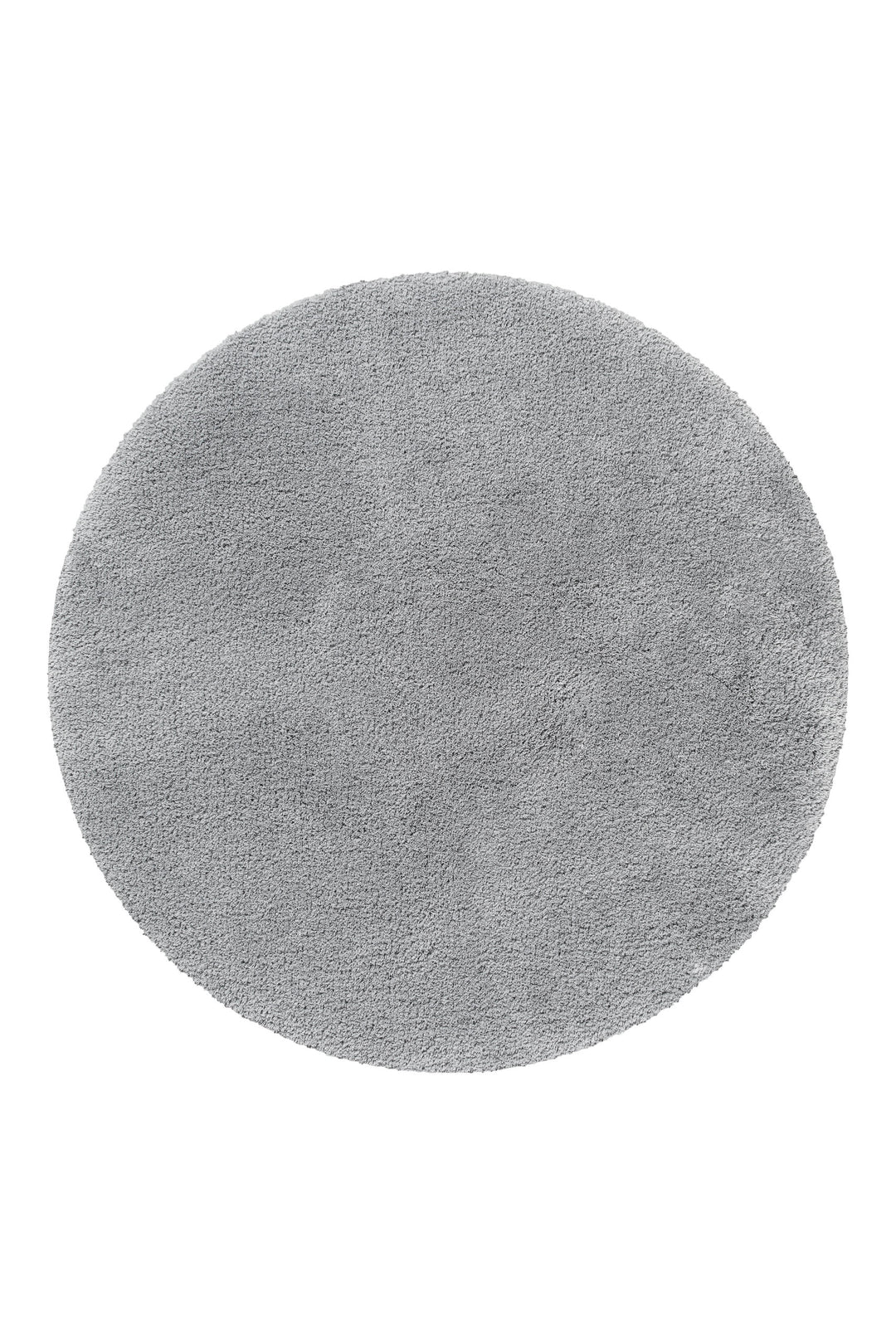 Porto Azzurro Badteppich mittel grau Hochflor rund