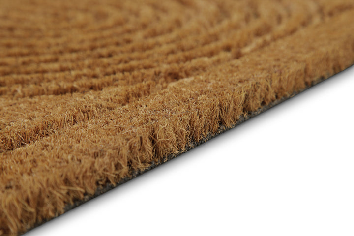 Retro Flow Fußmatte natur Kurzflor rechteckig