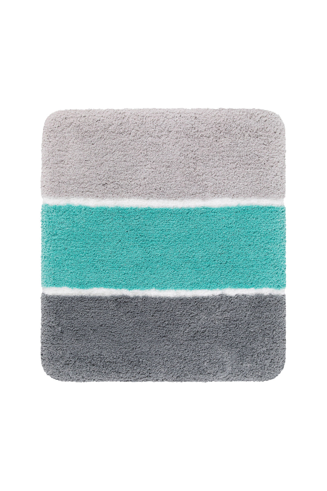 Rio Marina Badteppich türkis blau Hochflor rechteckig
