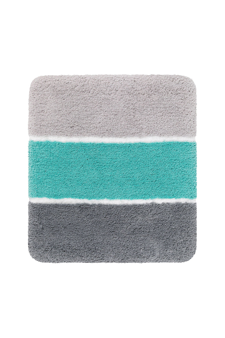 Rio Marina Badteppich türkis blau Hochflor rechteckig