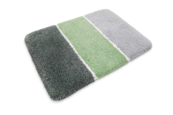 Rio Marina Badteppich lind grün Hochflor rechteckig