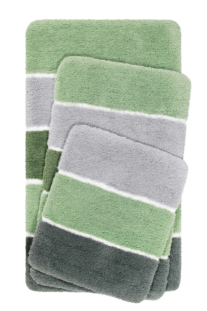 Rio Marina Badteppich lind grün Hochflor rechteckig