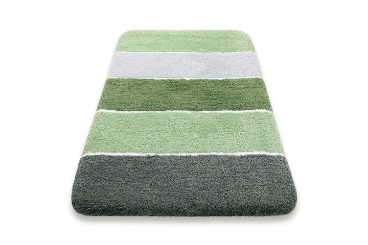Rio Marina Badteppich lind grün Hochflor rechteckig