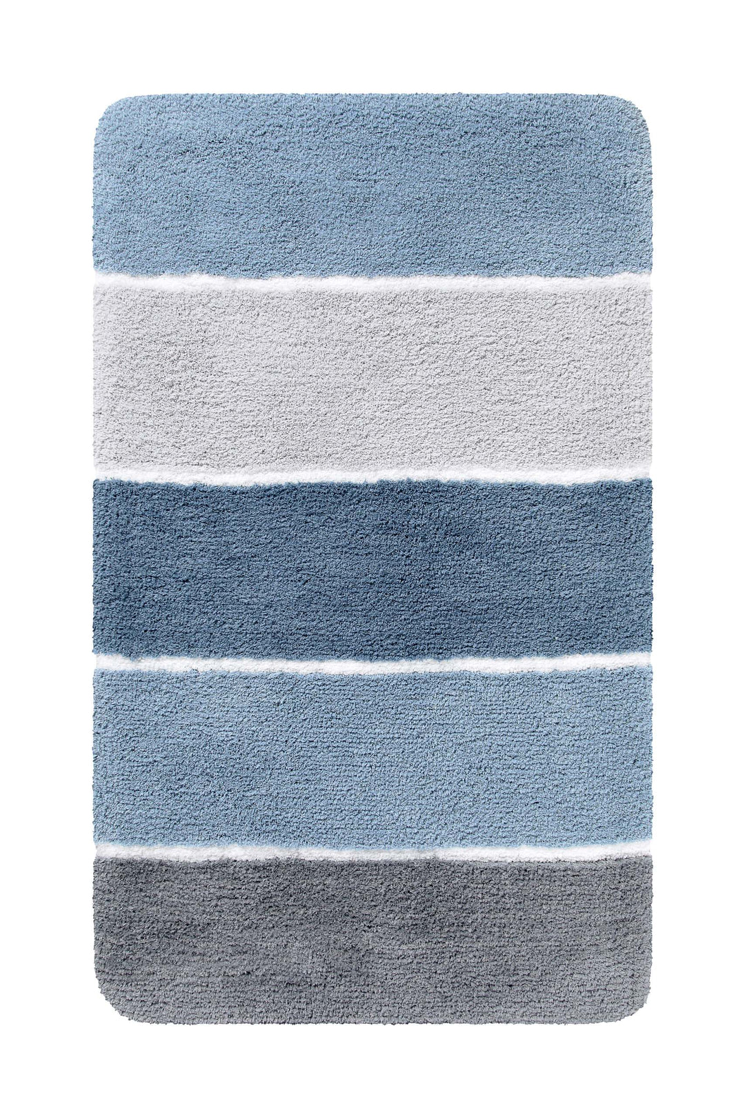 Rio Marina Badteppich rauch blau Hochflor rechteckig