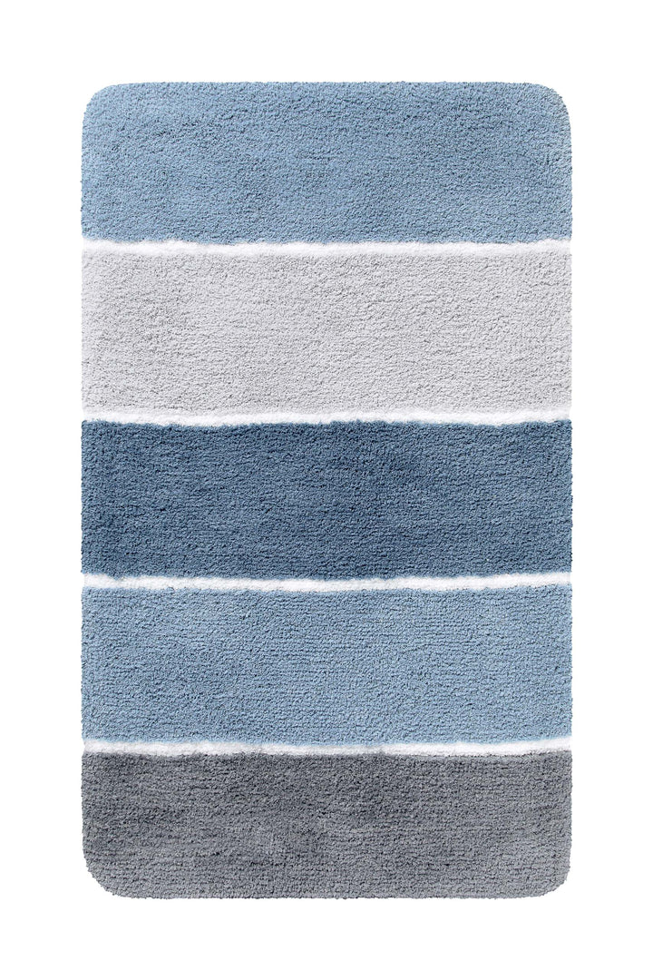 Rio Marina Badteppich rauch blau Hochflor rechteckig