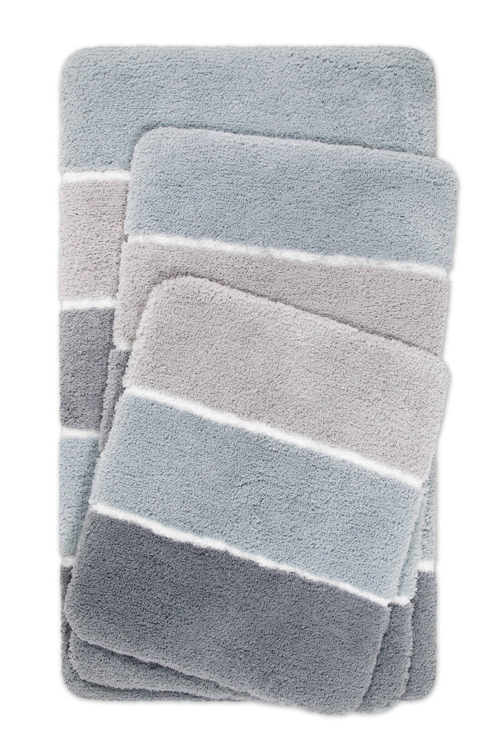 Rio Marina Badteppich grau multi Hochflor rechteckig