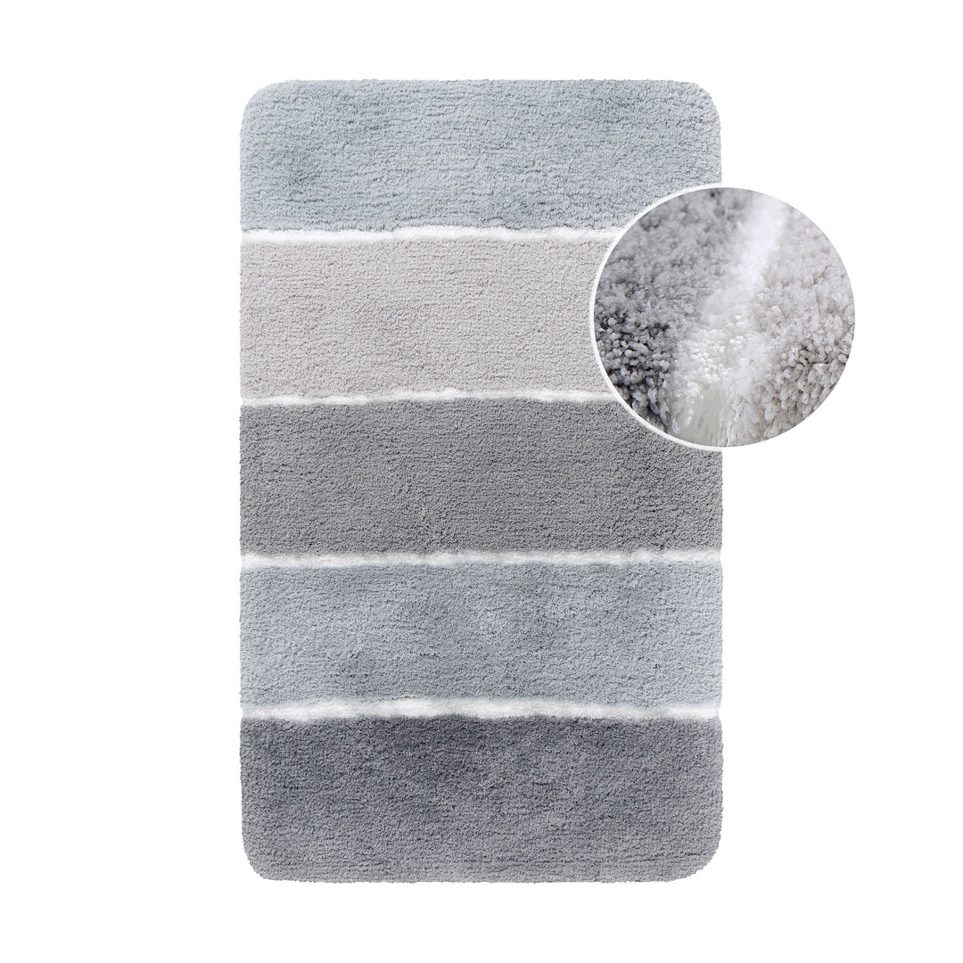 Rio Marina Badteppich grau multi Hochflor rechteckig