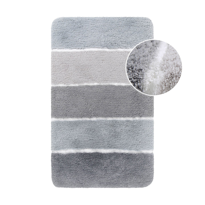 Rio Marina Badteppich grau multi Hochflor rechteckig