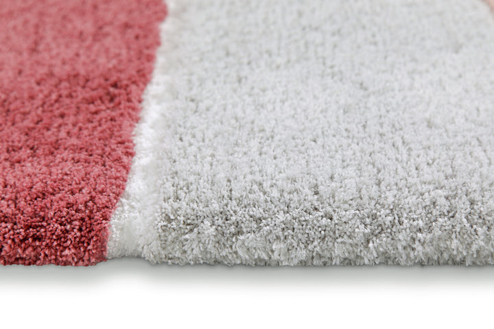 Rio Marina Badteppich puder rosa Hochflor rechteckig