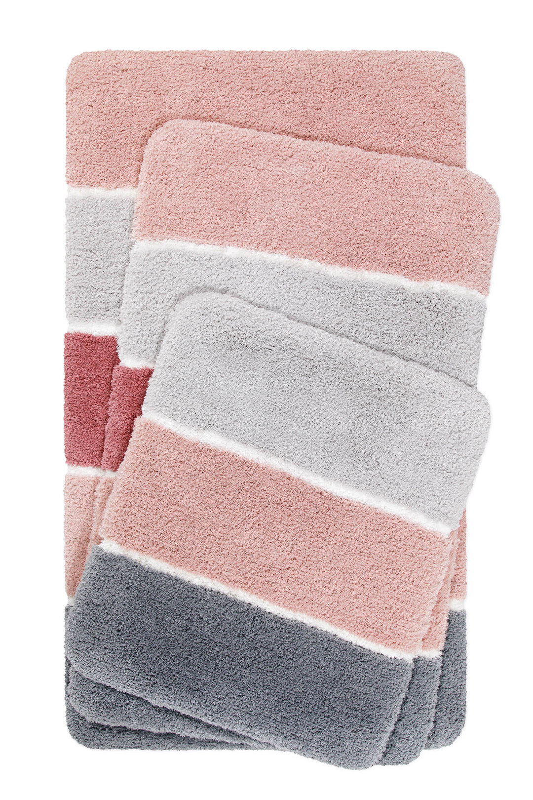 Rio Marina Badteppich puder rosa Hochflor rechteckig