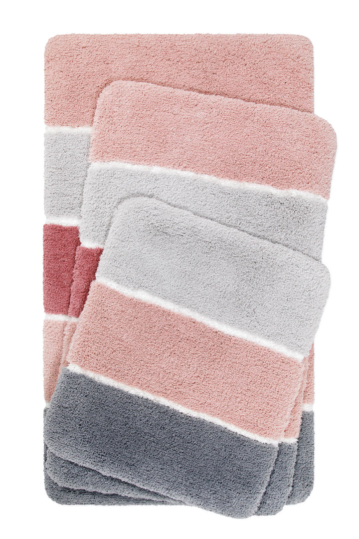 Rio Marina Badteppich puder rosa Hochflor rechteckig