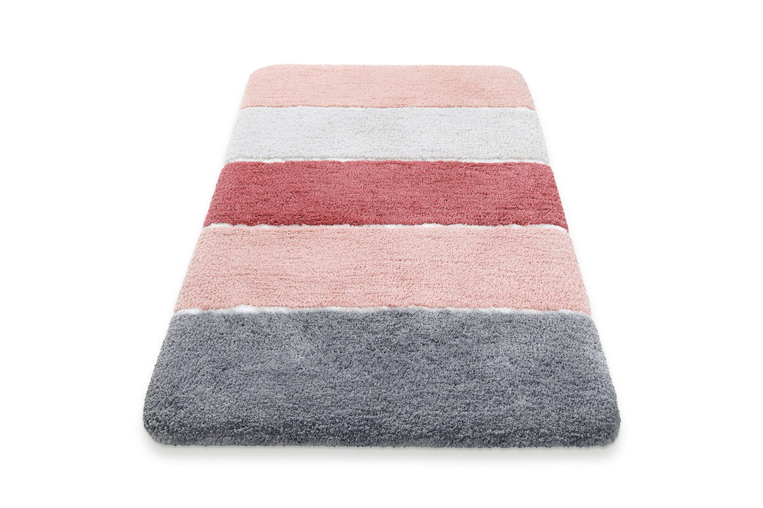 Rio Marina Badteppich puder rosa Hochflor rechteckig