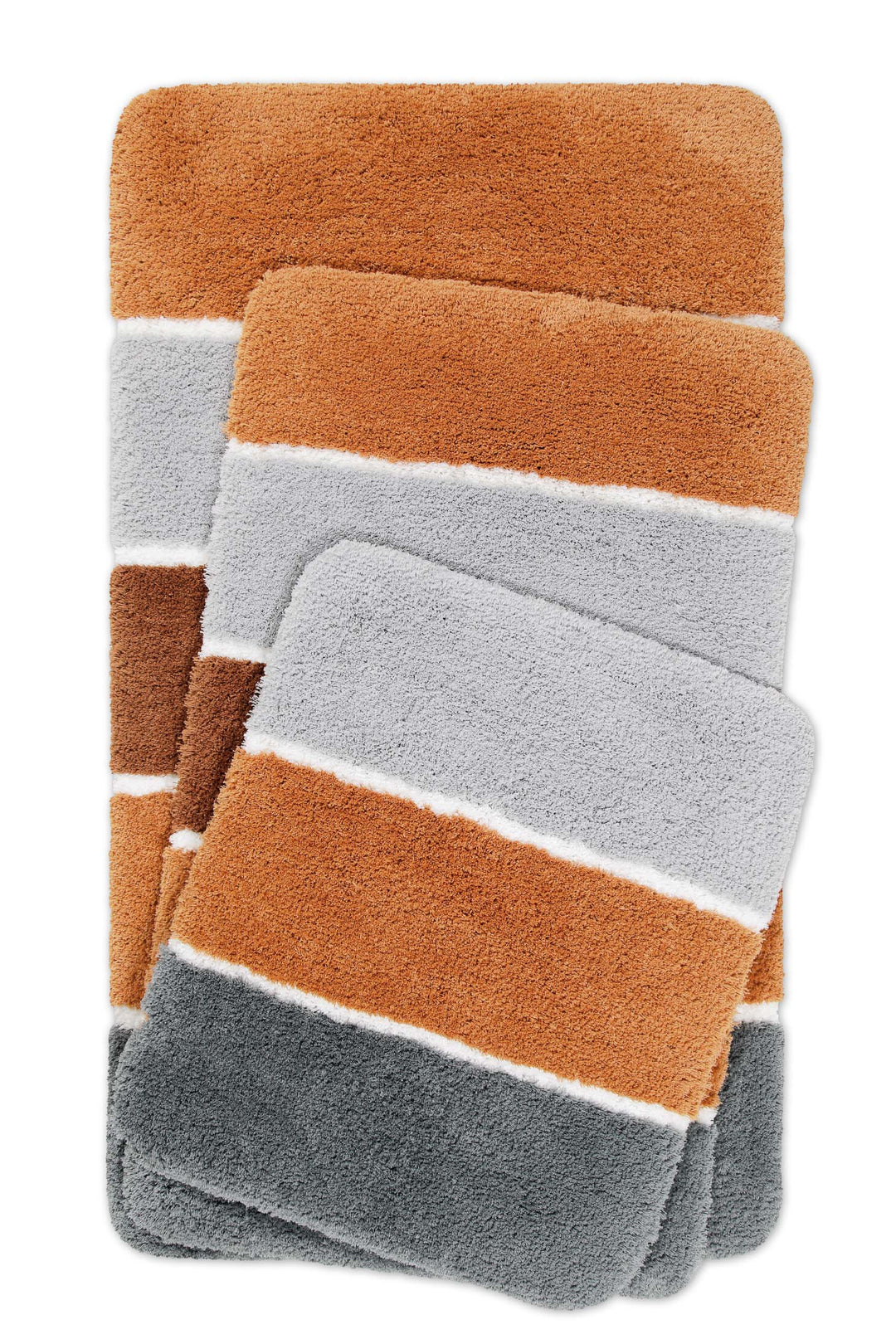 Rio Marina Badteppich terracotta Hochflor rechteckig